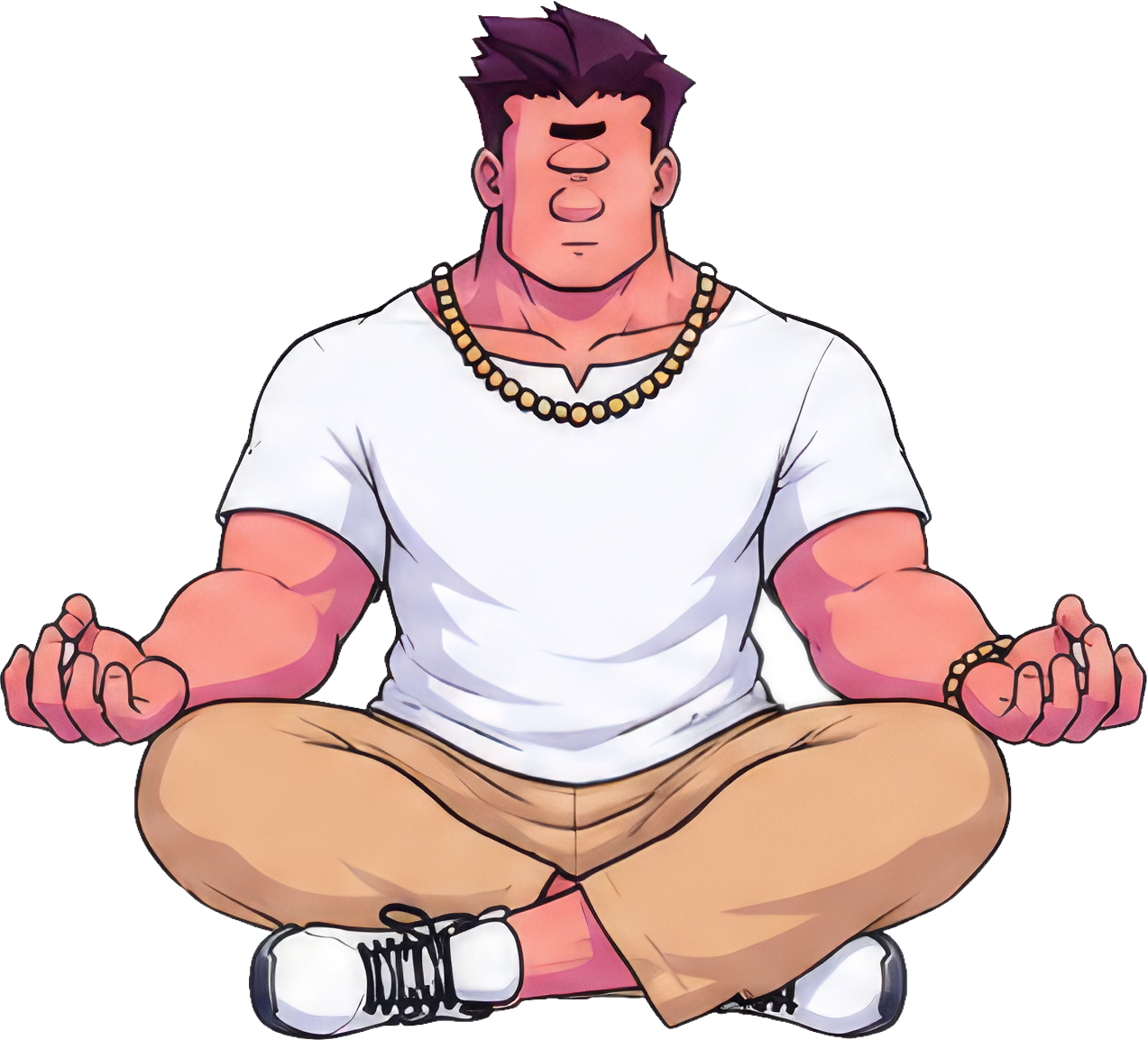 Bolt meditating