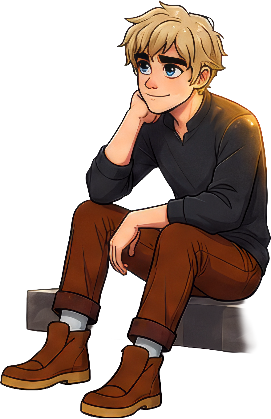 Henry Noblethorn glowing